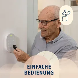ABUS ID-Chipschlüsselanhänger schwarz 1er-Pack