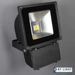 LED Fluter, LED Außenstrahler, Scheinwerfer 70W (Gehäuse farbe: schwarz)