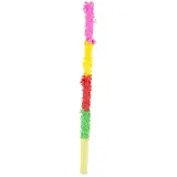 Folat 60931 Anzahl 60931-Pinata Zubehör Stick Bunt 59 cm-Zum Zerschlagen der Pinatas, Dekoration für Kinder & Erwachsene Geburtstag, Hochzeit Feier, Piñata Party-Spiel, Mehrfarbig