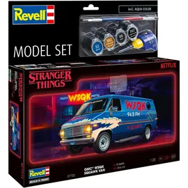 REVELL GMC WSQK Squawk Van Stranger Things 1:25