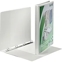 Leitz Präsentationsringbücher 4-Ringe weiß 2,9 cm DIN A4