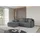 altdecor Ecksofa Ottomane links LONLI-L 251x189x68 Dunkelgrau Cord