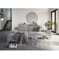 sit&more Ecksofa SIT & MORE "Latigo L-Form", silber, B:270cm T:163cm, Sofas, Ecksofa, mit Recamiere, wahlweise mit Bettfunktion und Bettkasten