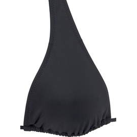 LASCANA Triangel-Bikini Gr. 40, Cup A/B, schwarz Gr.40