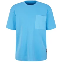 Tom Tailor T-Shirt Kurzarmshirt structured mit Brusttasche