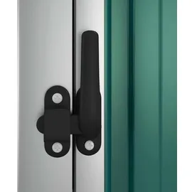 vidaXL Metallgerätehaus 0,88 x 0,89 x 1,61 m grün