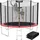 Kinetic Sports Salto Plus 244 cm  inkl. Sicherheitsnetz, Regenplane und Leiter Pink