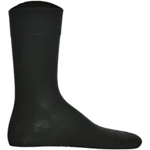Hudson Herren Socken im Pack - Relax Cotton Strumpf, ohne Gummifäden, Einfarbig Schwarz 45-46
