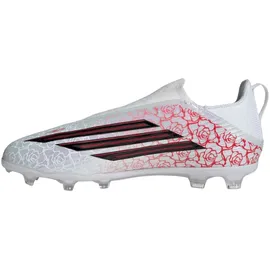 adidas F50 League Laceless FG/MG Cloud White / Core Black / Lucid Red 33