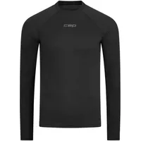 CEP Herren Core Run Merino Shirt Long Sleeve schwarz