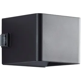 OTTO home Außenwandleuchte Akku schwarz B:10,3 cm H:8,0 cm 4 W 300 lm