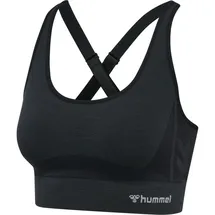 hummel hmlCLEA Seamless Sports Top black melange L
