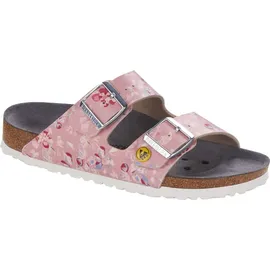 Birkenstock Arizona ESD Birko-Flor schmal flower field rose 42
