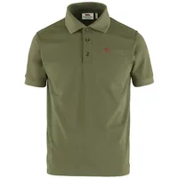Fjällräven Crowley Pique Kurzarm-poloshirt - Light Olive - M