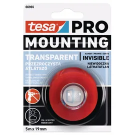 Tesa Montageband transparent 5 m x 19 mm