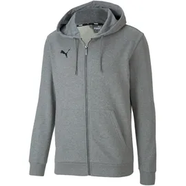 Puma teamGOAL 23 Casuals Kapuzenjacke medium gray heather S