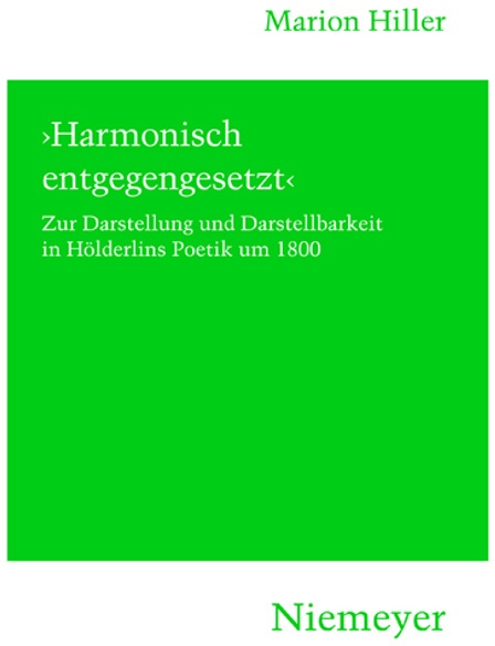 "Harmonisch Entgegengesetzt" - Marion Hiller, Gebunden