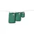 Ticket to the Moon Travel Cube Set, Packwürfel-Set, Petrol Green