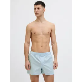 JACK & JONES »Web-Boxershorts 5er PACK in Schwarz/Grau/Blau S