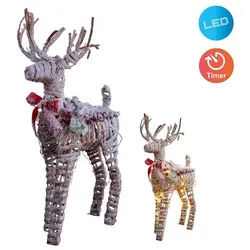Näve LED-Weihnachtsdeko RENTIER