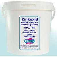 Zinkoxid 99,7% 3Kg Eimer  Feinpulver Reinheit entspricht Pharmaqualität