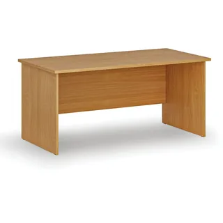 Bürotisch PRIMO WOOD, 1600 x 800 mm, Buche