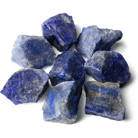 luxuskollektion Großes Lapislazuli Rohstein Set 4 Stück 4.5-5 cm Naturstein Heilsteine