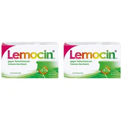Lemocin gegen Halsschmerzen Limettengeschmack ab 5 Jahren