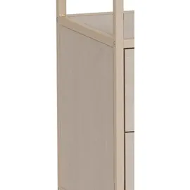 Actona Bücherregal 77 x 35 x 185 cm Grau