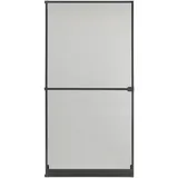 hecht International Fliegengitter Türbausatz Basic 100 x 210 cm Dunkelgrau