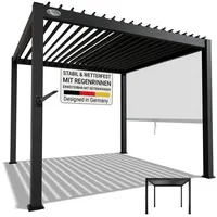 Juskys Lamellendach Tahiti 3 x 3 m