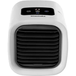 Tectake tectake® Luftkühler, 3in1, 5 Geschwindigkeits- und 2 Kühlstufen, Wassertank 250 ml, mit verstellbaren Lamellen