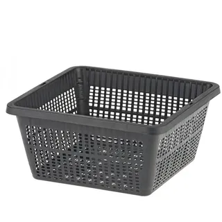 OASE - Teichpflanzkorb 19 x 19 cm Kunststoff, eckig, schwarz