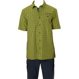 Vaude Albsteig Shirt III Kurzarmhemd Dunkelgrün XXL