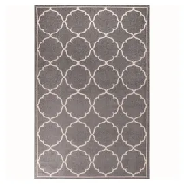 Sanat Novel Outdoorteppich Berlin, Hellgrau, Textil, geometrisch, rechteckig, 80x150 cm, Oeko-Tex® Standard 100, pflegeleicht, Teppiche & Böden, Teppiche, Outdoorteppiche