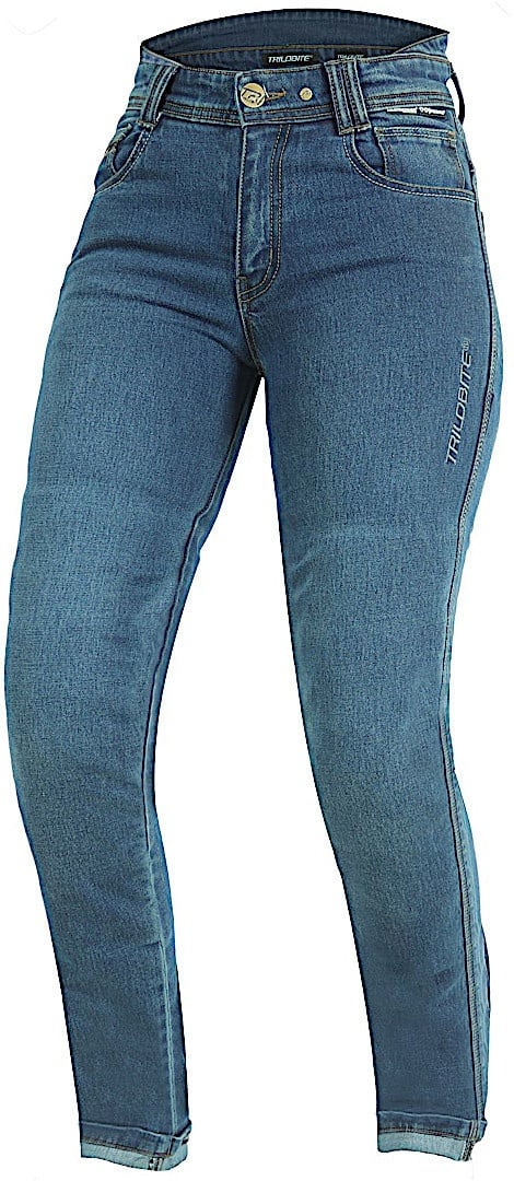 Trilobite Downtown Dames Motorfiets Jeans, blauw, 26 34 Voorvrouw