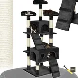 Tectake Mogli 170 cm schwarz