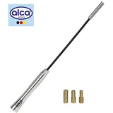 Alca Antennen-Ersatzstab 27 cm ''Marder-Stopp'' silber