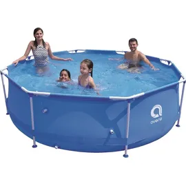 Jilong Avenli Frame Pool 300 x 76 cm blau inkl. Filterpumpe und Reparaturset