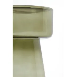 Light & Living Light & Living, Beistelltisch, Dakwa Glas, Grau Grün - Ø30x50 cm,