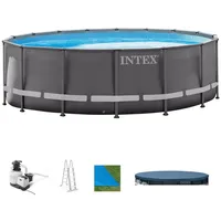 Intex Ultra XTR Frame Pool Set 549 x 132 cm inkl. Sandfilterpumpe 26330GN