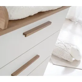 roba Wickelkommode »Ole» - 110x75,5x98cm - weiß / Holz / Holz