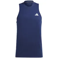 Adidas Herren Train Essentials Feelready Training Sleeveless Tee, Dark Blue/White, S