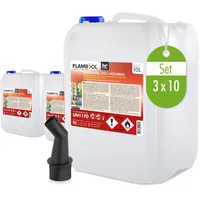 Flambiol Bioethanol 100% Hochrein 3 x 10l