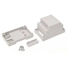 TRU Components TC-7910728 Hutschienen-Gehäuse 53 x 89 x 65 ABS-V0 Grau 1St.
