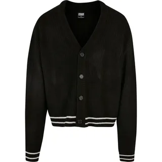 URBAN CLASSICS Sporty Box Strickjacke Black 2XL