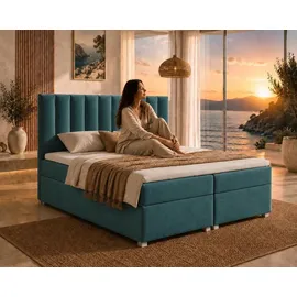 Best For Home Trinity 140 x 200 cm H3 Türkis/Blau