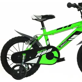 DINO BIKES 14 Zoll Kinderfahrrad Mountainbike ́ Grün