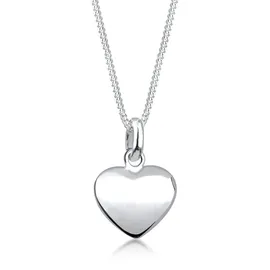Elli Halskette Herz Anhänger Klassisch Filigran 925 Sterling Silber
