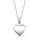 Elli Halskette Herz Anhänger Klassisch Filigran 925 Sterling Silber